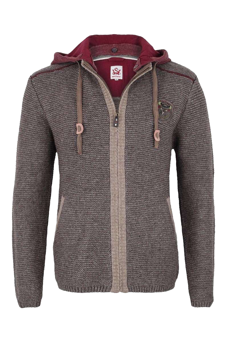 BEIGE-BRAUN/D'ROT